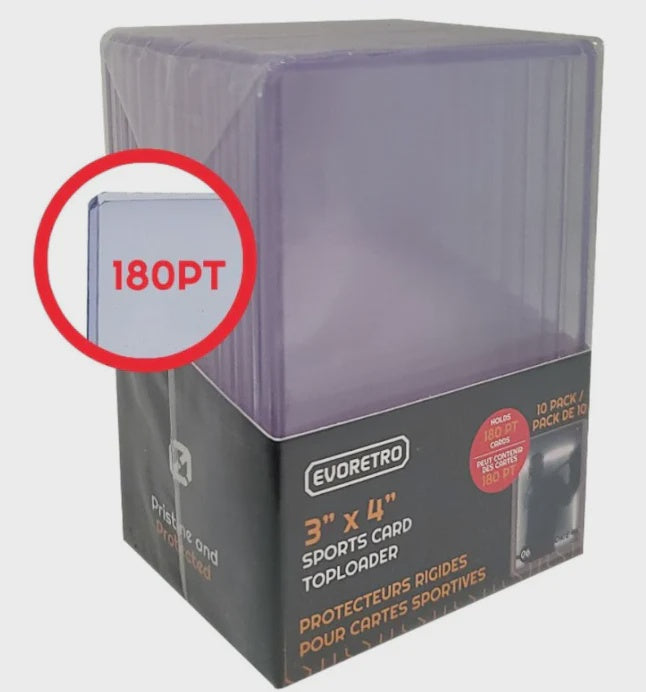 Evoretro Premium TopLoader 180PT x10