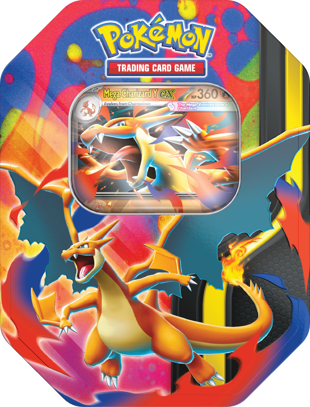 Pokemon Mega Charizard ex Tin
