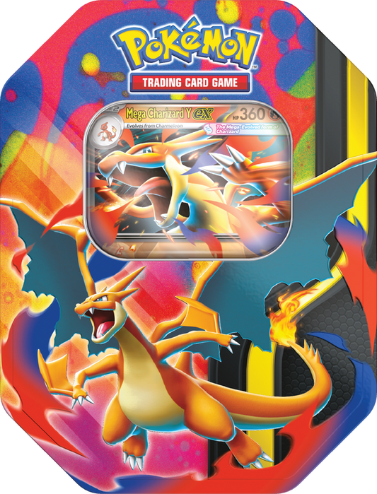 Pokemon Mega Charizard ex Tin