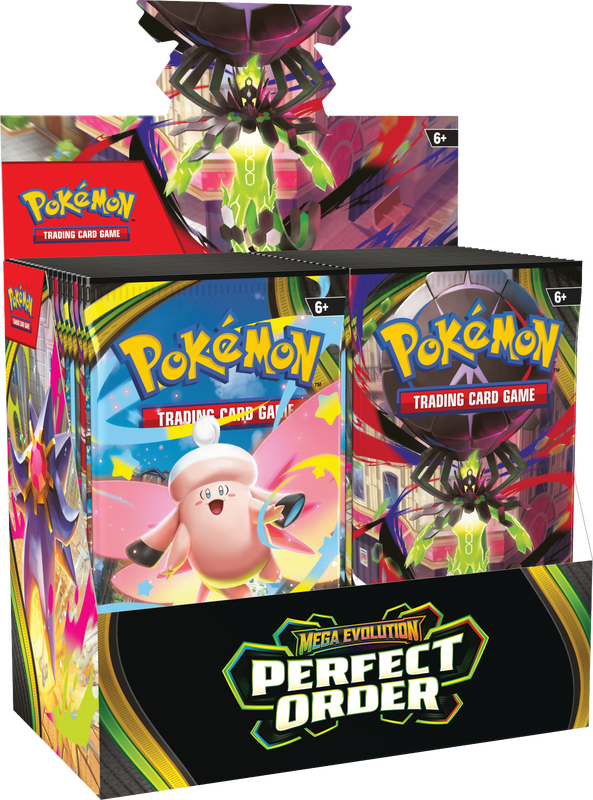 Pokemon Mega Evolution Perfect Order Booster