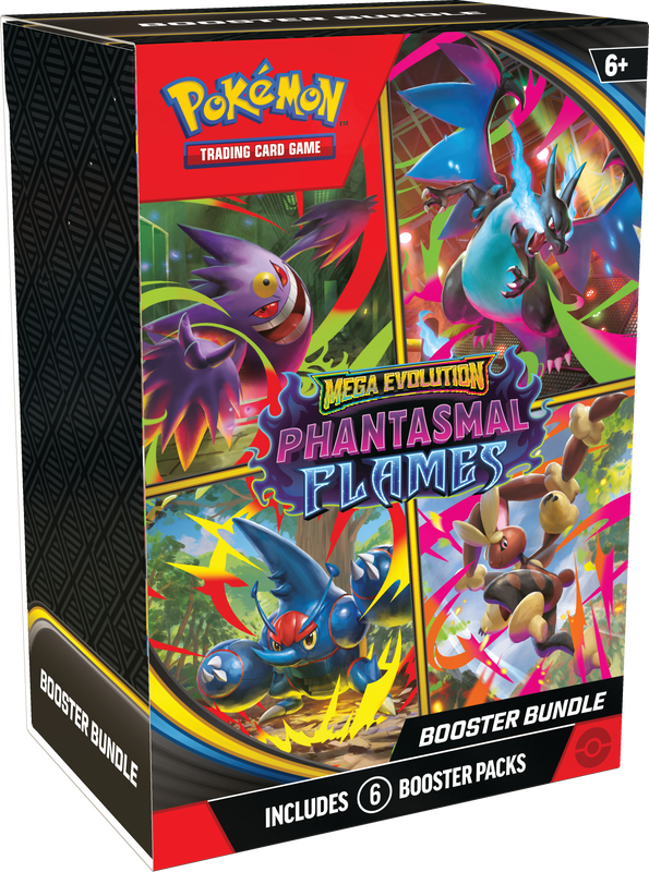 Pokemon TCG Mega Evolution Phantasmal Flames Booster Bundel