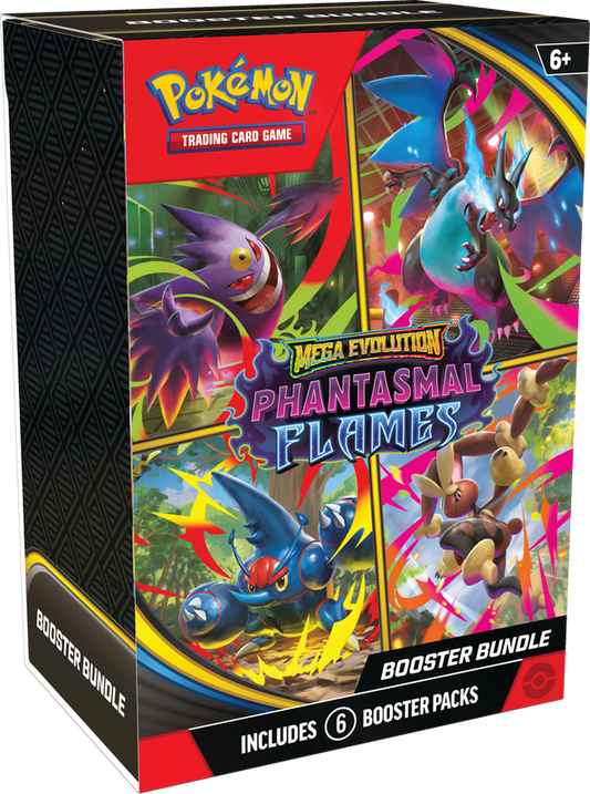 Pokemon TCG Mega Evolution Phantasmal Flames Booster Bundel