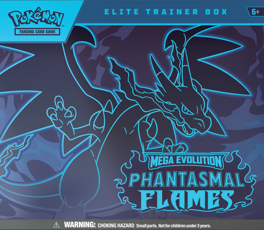 Pokemon Elite Trainer Box Mega Evolution Phantasmal Flames